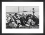 Brighton Beach, West Sussex, 1966. art print small black Art Print - Science Museum Shop