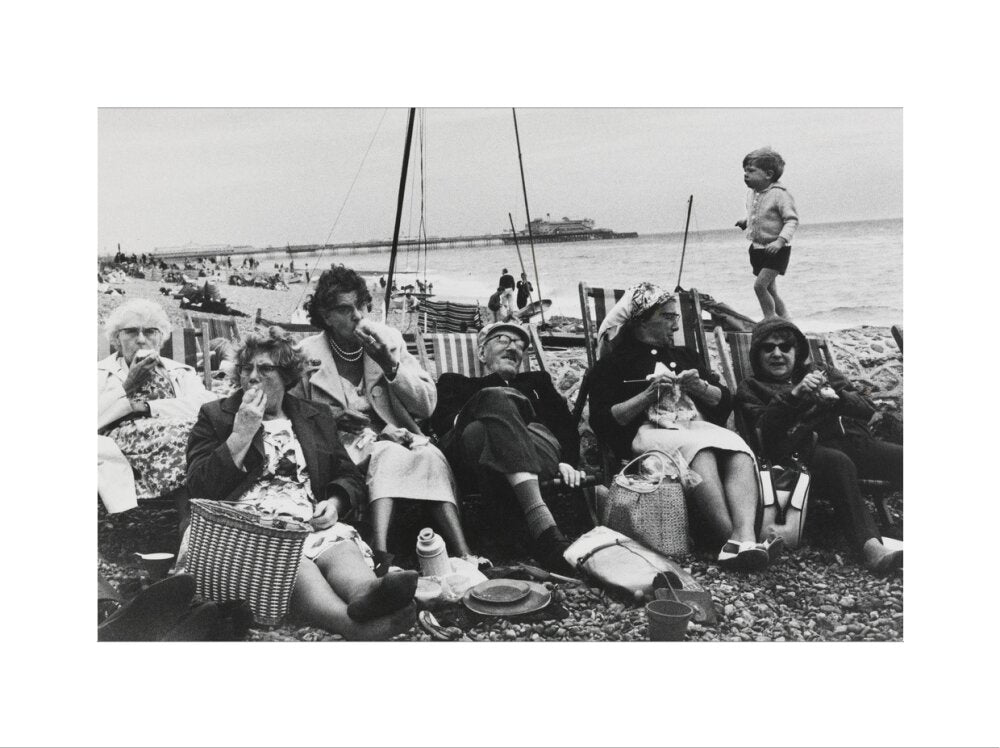 Brighton Beach, West Sussex, 1966. art print extra large none Art Print - Science Museum Shop