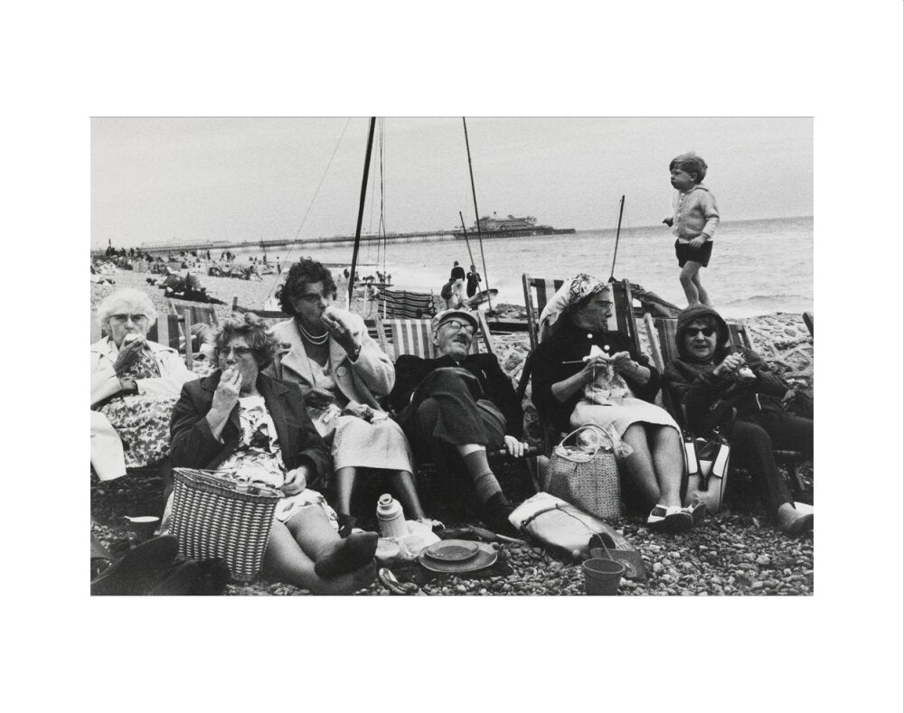 Brighton Beach, West Sussex, 1966. art print extra small none Art Print - Science Museum Shop