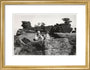 Brimham Rocks, North Yorkshire, 1968. art print small gold Art Print - Science Museum Shop