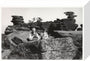 Brimham Rocks, North Yorkshire, 1968. stretched canvas small none Art Print - Science Museum Shop