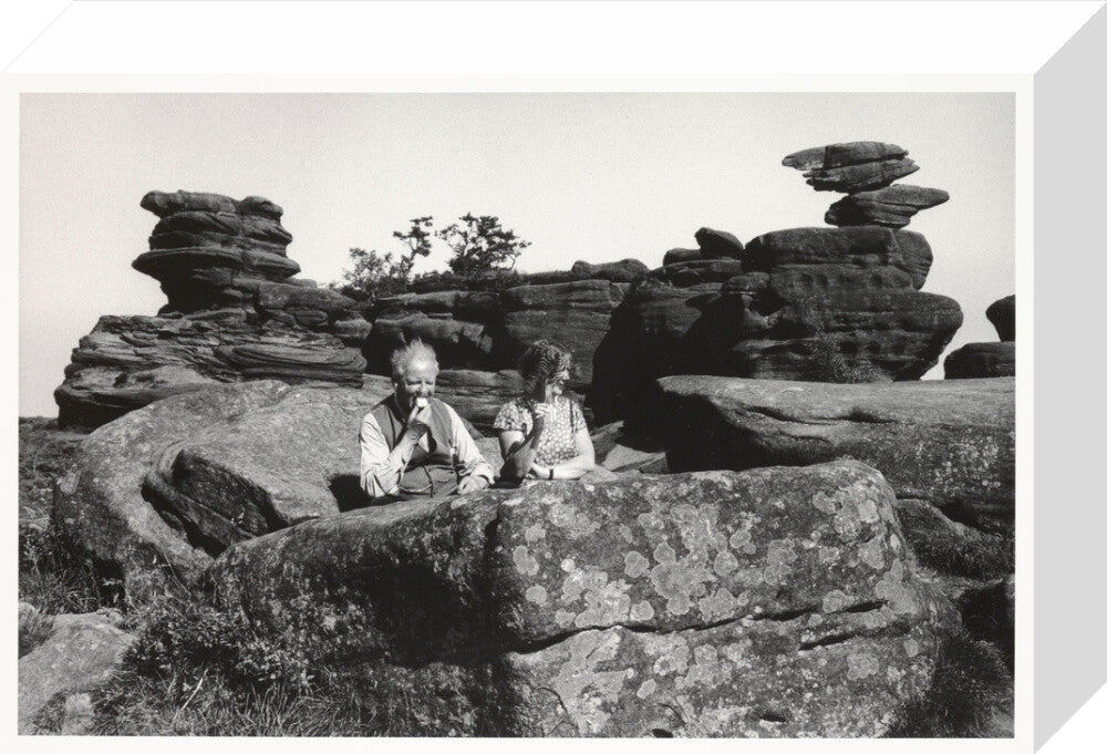 Brimham Rocks, North Yorkshire, 1968. stretched canvas small none Art Print - Science Museum Shop