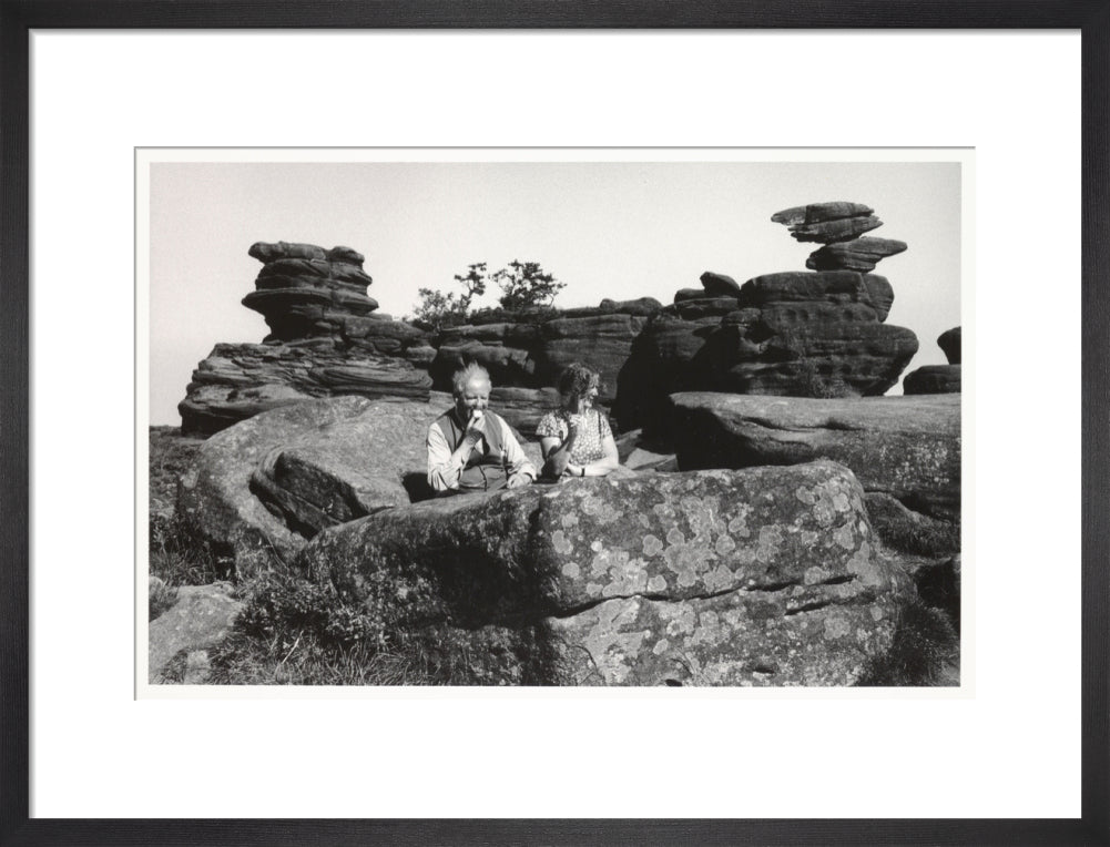 Brimham Rocks, North Yorkshire, 1968. art print medium black Art Print - Science Museum Shop