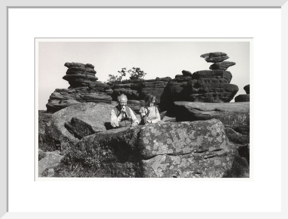 Brimham Rocks, North Yorkshire, 1968. art print medium white Art Print - Science Museum Shop