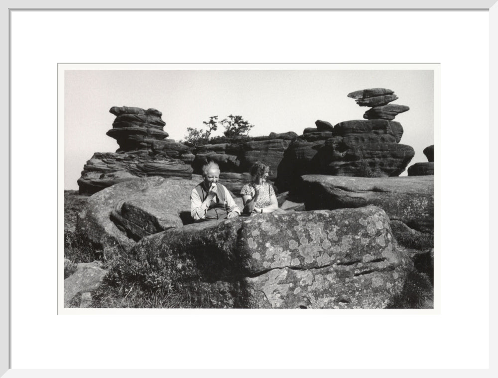 Brimham Rocks, North Yorkshire, 1968. art print large white Art Print - Science Museum Shop