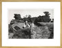 Brimham Rocks, North Yorkshire, 1968. art print large gold Art Print - Science Museum Shop