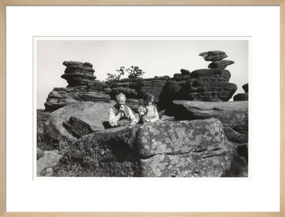 Brimham Rocks, North Yorkshire, 1968. art print large natural Art Print - Science Museum Shop