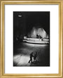 Ballroom, Morecambe, 1968. art print extra small gold Art Print - Science Museum Shop