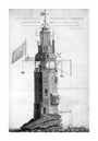 The original Eddystone lighthouse, 1699. unstretched canvas extra large none Art Print - Science Museum Shop