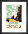 'Cornwall', GWR poster, c 1937. art print extra small black Art Print - Science Museum Shop