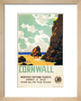'Cornwall', GWR poster, c 1937. art print extra small natural Art Print - Science Museum Shop