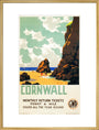 'Cornwall', GWR poster, c 1937. art print extra large gold Art Print - Science Museum Shop