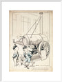 London Laughs - 'Stephenson's Rocket, Science Museum', 1935. art print extra large white Art Print - Science Museum Shop