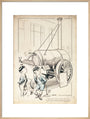 London Laughs - 'Stephenson's Rocket, Science Museum', 1935. art print extra large natural Art Print - Science Museum Shop