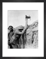 Soldier taking a photograph with a camera attached to a periscope, c 1915. art print small black Art Print - Science Museum Shop