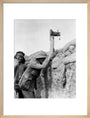 Soldier taking a photograph with a camera attached to a periscope, c 1915. art print medium natural Art Print - Science Museum Shop