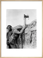 Soldier taking a photograph with a camera attached to a periscope, c 1915. art print large natural Art Print - Science Museum Shop