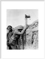 Soldier taking a photograph with a camera attached to a periscope, c 1915. art print extra large white Art Print - Science Museum Shop
