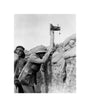 Soldier taking a photograph with a camera attached to a periscope, c 1915. unstretched canvas small none Art Print - Science Museum Shop