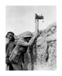 Soldier taking a photograph with a camera attached to a periscope, c 1915. unstretched canvas large none Art Print - Science Museum Shop