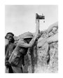 Soldier taking a photograph with a camera attached to a periscope, c 1915. unstretched canvas extra large none Art Print - Science Museum Shop