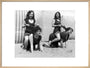 Horseplay on the beach, c 1920s. art print large natural Art Print - Science Museum Shop