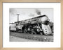 J-3a 'Hudson' New York Central 4-6-4 steam locomotive No 5447, 1941. art print extra small natural Art Print - Science Museum Shop