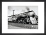 J-3a 'Hudson' New York Central 4-6-4 steam locomotive No 5447, 1941. art print small black Art Print - Science Museum Shop