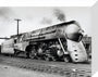 J-3a 'Hudson' New York Central 4-6-4 steam locomotive No 5447, 1941. stretched canvas small none Art Print - Science Museum Shop
