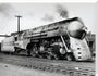 J-3a 'Hudson' New York Central 4-6-4 steam locomotive No 5447, 1941. stretched canvas extra large none Art Print - Science Museum Shop