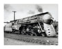 J-3a 'Hudson' New York Central 4-6-4 steam locomotive No 5447, 1941. unstretched canvas extra large none Art Print - Science Museum Shop