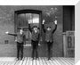 Hand signals, c 1910. stretched canvas small none Art Print - Science Museum Shop