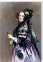 Ada King, Countes of Lovelace, 1840. stretched canvas extra large none Art Print - Science Museum Shop