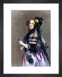 Ada King, Countes of Lovelace, 1840. art print extra small black Art Print - Science Museum Shop