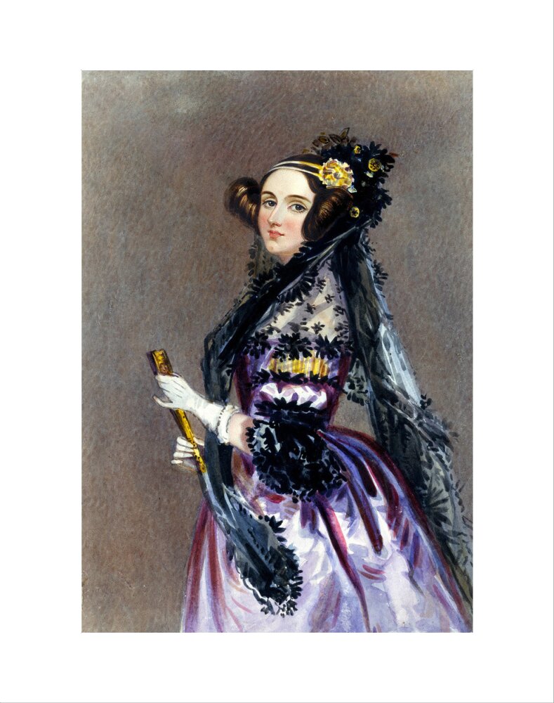 Ada King, Countes of Lovelace, 1840. art print extra small none Art Print - Science Museum Shop