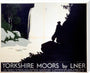 'Yorkshire Moors', LNER poster, 1923-1947. stretched canvas extra large none Art Print - Science Museum Shop