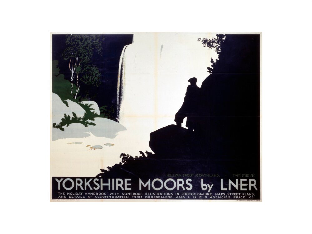 'Yorkshire Moors', LNER poster, 1923-1947. art print extra large none Art Print - Science Museum Shop
