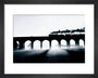 Sunrise on the former Great Central Line, early 1950s. art print extra small black Art Print - Science Museum Shop