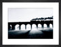 Sunrise on the former Great Central Line, early 1950s. art print small black Art Print - Science Museum Shop