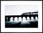 Sunrise on the former Great Central Line, early 1950s. art print large black Art Print - Science Museum Shop
