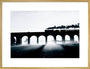 Sunrise on the former Great Central Line, early 1950s. art print extra large gold Art Print - Science Museum Shop