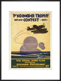 Schneider Trophy contest programme, 12 September, 1931. art print extra large black Art Print - Science Museum Shop