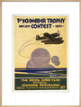 Schneider Trophy contest programme, 12 September, 1931. art print extra large natural Art Print - Science Museum Shop