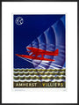 Amherst Villiers advertisement, Schneider Trophy programme, 1931. art print extra large black Art Print - Science Museum Shop