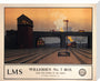 'Willesden no 7 box', LMS poster, 1923-1947. stretched canvas large none Art Print - Science Museum Shop