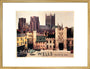 Wells, Somerset, BR (WR) poster, c 1950s. art print large gold Art Print - Science Museum Shop