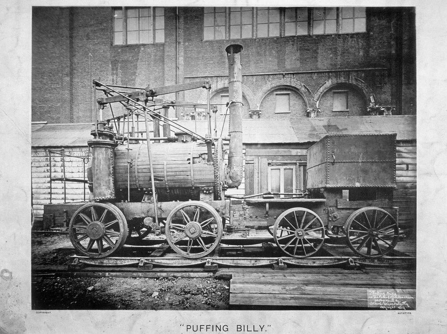 'Puffing Billy', 1876. Art Print - Science Museum Shop