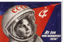 Valentina Vladimirovna Tereshkova, Russian cosmonaut, 1963. stretched canvas extra large none Art Print - Science Museum Shop