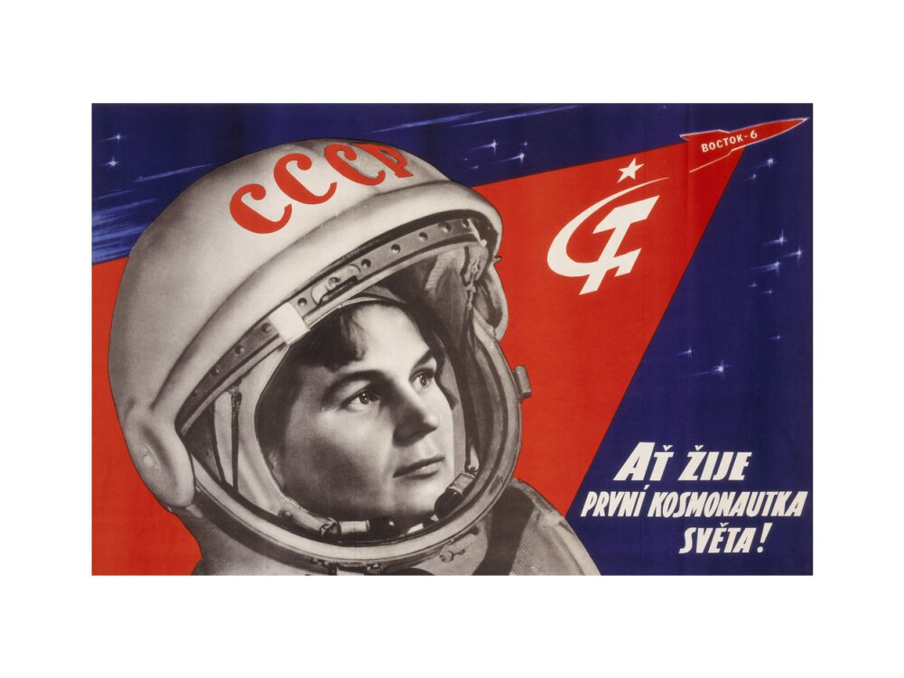 Valentina Vladimirovna Tereshkova, Russian cosmonaut, 1963. art print medium none Art Print - Science Museum Shop