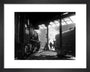 Grimy 8F and Class 5 steam locomotives. art print extra small black Art Print - Science Museum Shop